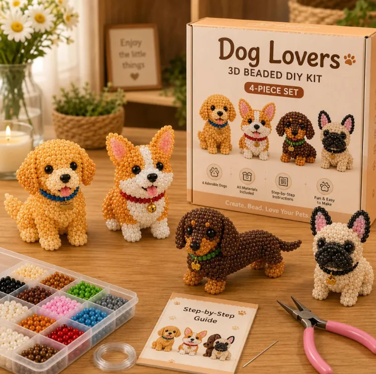 Embroidery X Stitch - DIY Boncuklu 3D Nakış Dikiş Oyuncak
