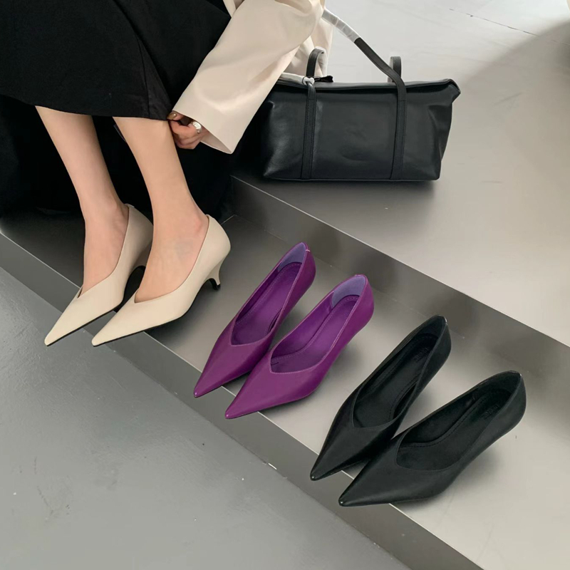 Embroidery Flat Shoes - SUOJIALUN 2025 İlkbahar Yeni Marka Kadın