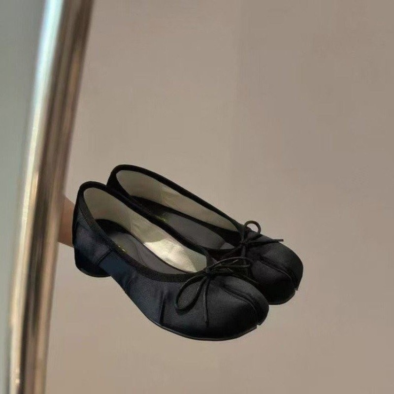 Embroidery Flat Shoes - Sweet Bow Kadın İlkbahar 2026 Yeni