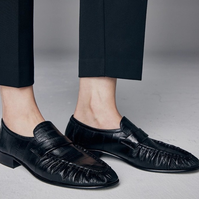 Embroidery Flat Shoes - Lüks kadın ayakkabıları yeni el yapımı