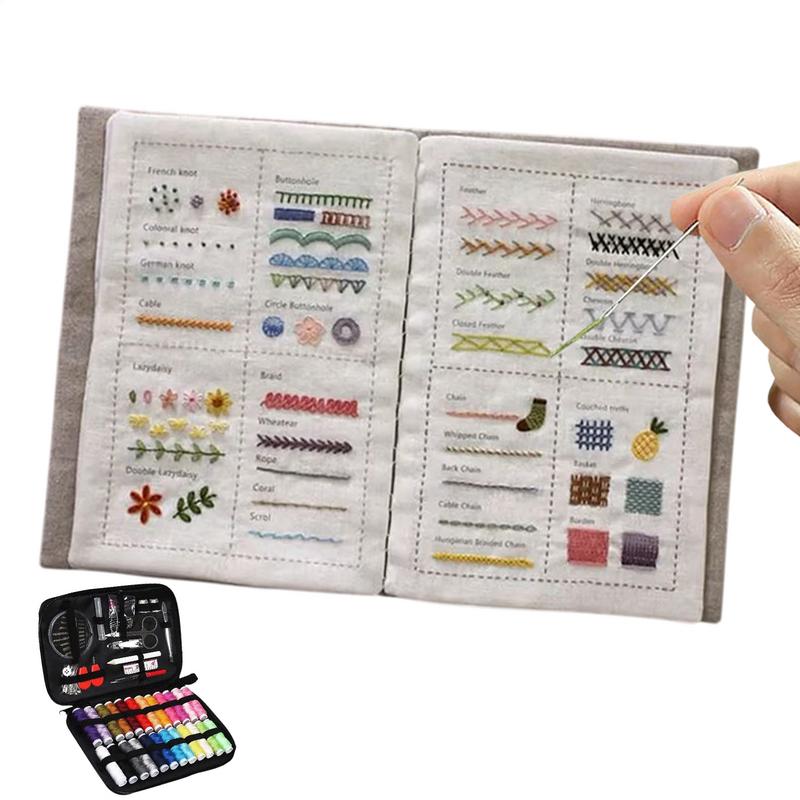 Embroidery Guide Book - Nakış Dikişleri Kitabı Yetişkinler için Dikiş