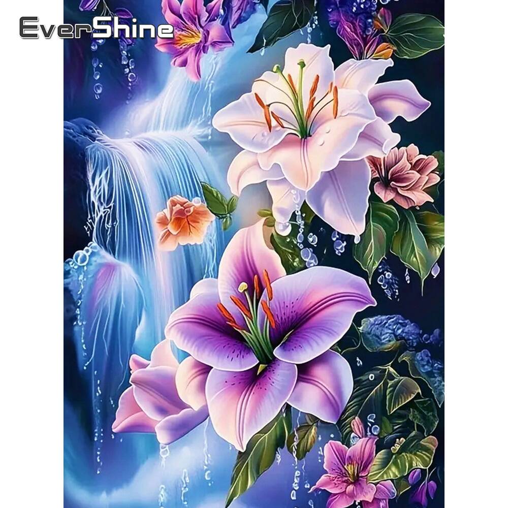 Embroidery Daisy - Evershine Elmas Boyama Aşk Kalp Taş