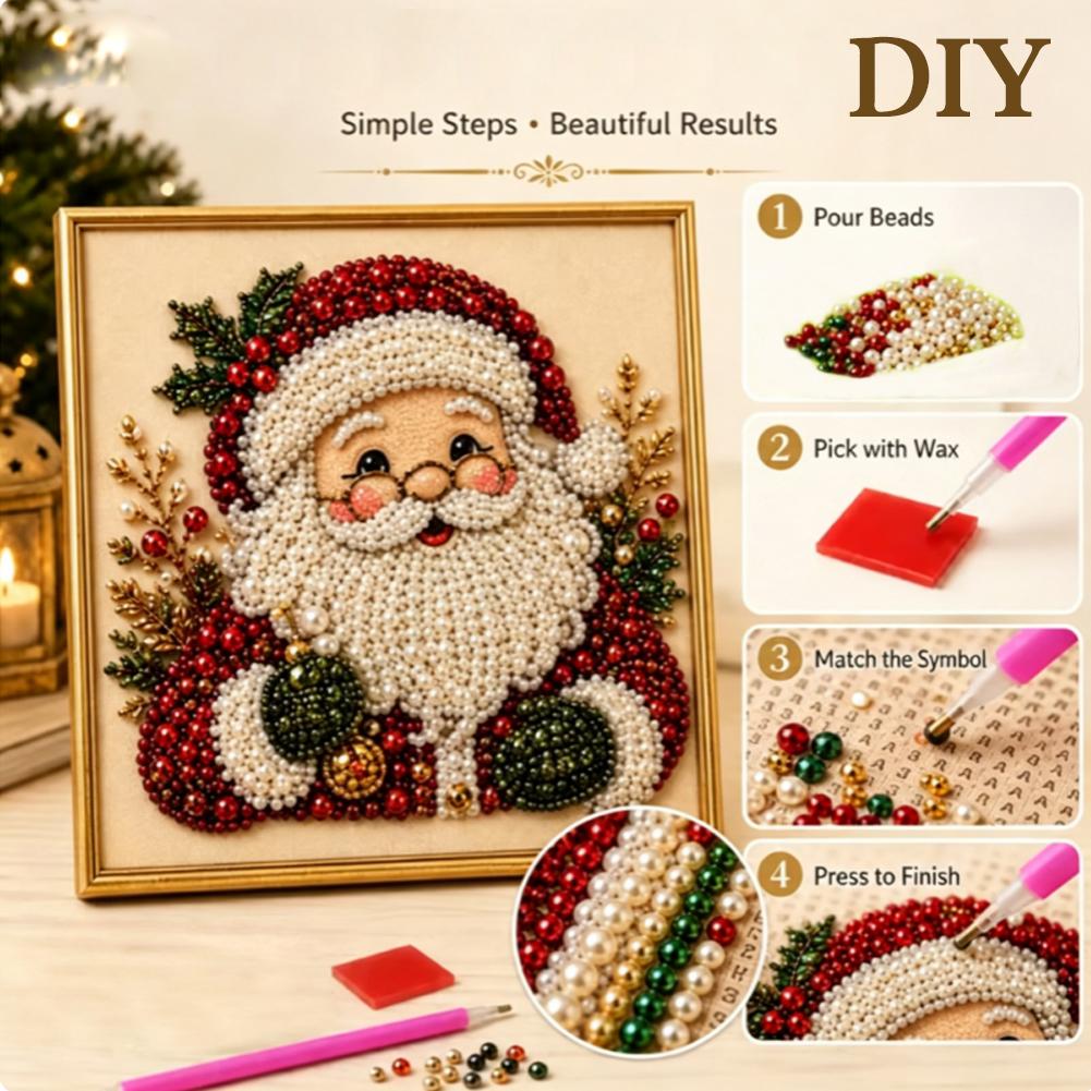 Noel Baba İnci Sanatı DIY Kiti - Embroidery Beads incelemesi ve fiyatı