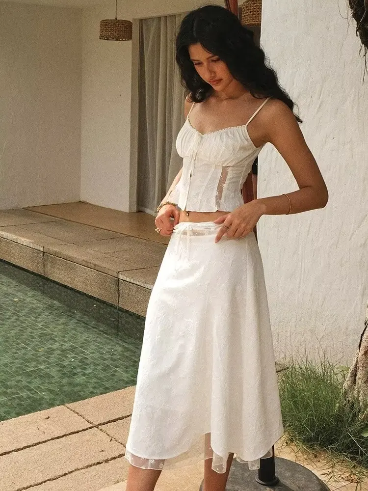 Chicheca Yaz Beyaz Elbise Seti - Embroidery White Dress incelemesi ve fiyatı