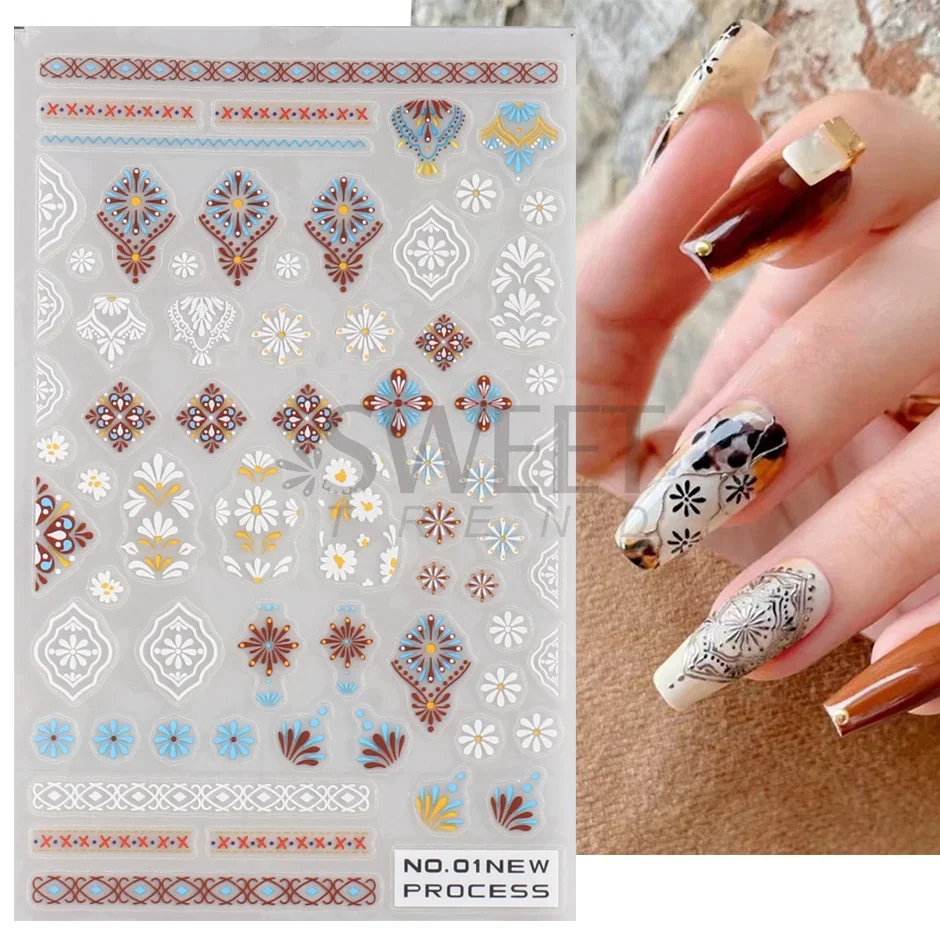 3D Bohemian Mat Yeni Tırnak Et - Embroidery Design 3D incelemesi ve fiyatı