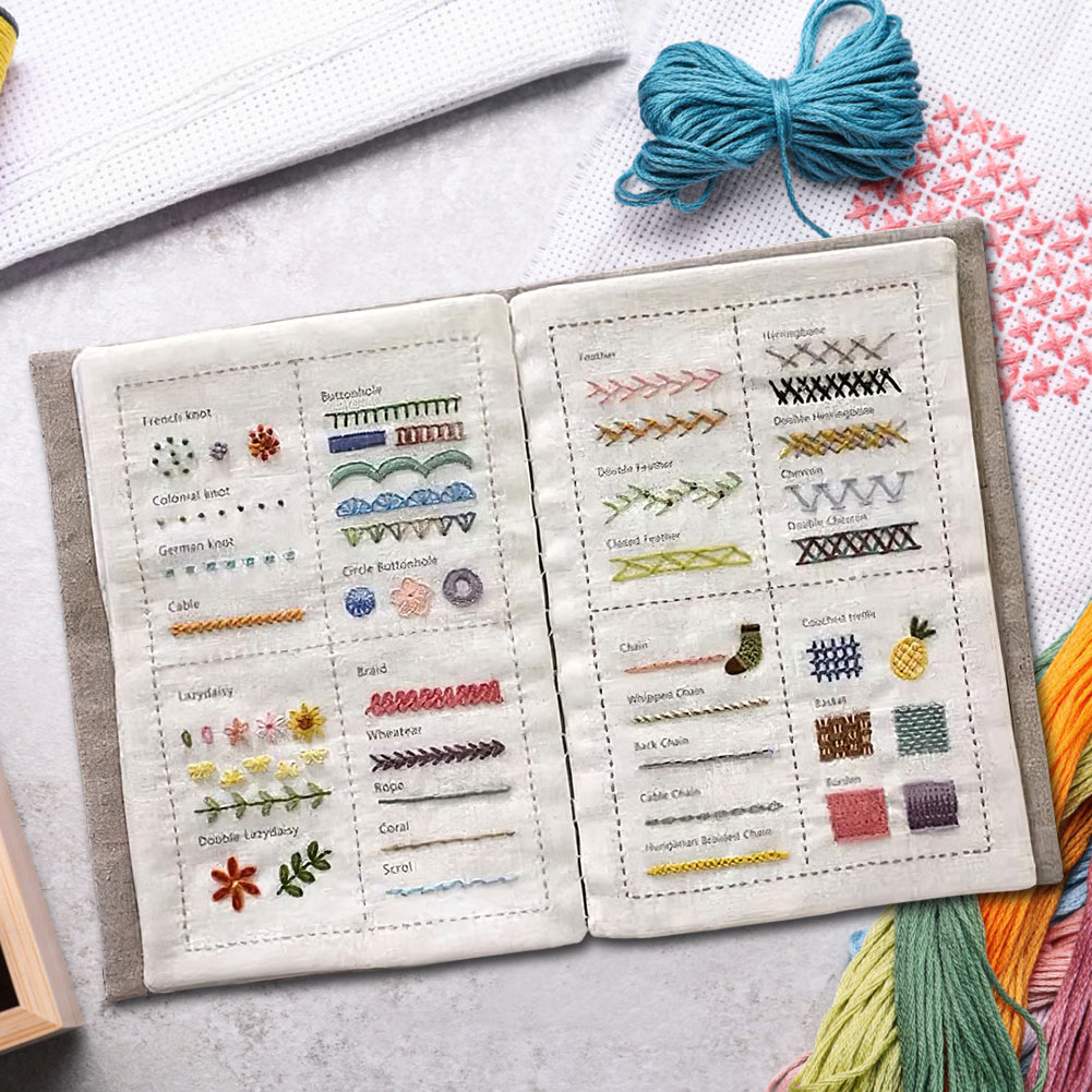 DIY Dikiş Kitabı Dikiş ve Nakı - Embroidery Guide Book incelemesi ve fiyatı