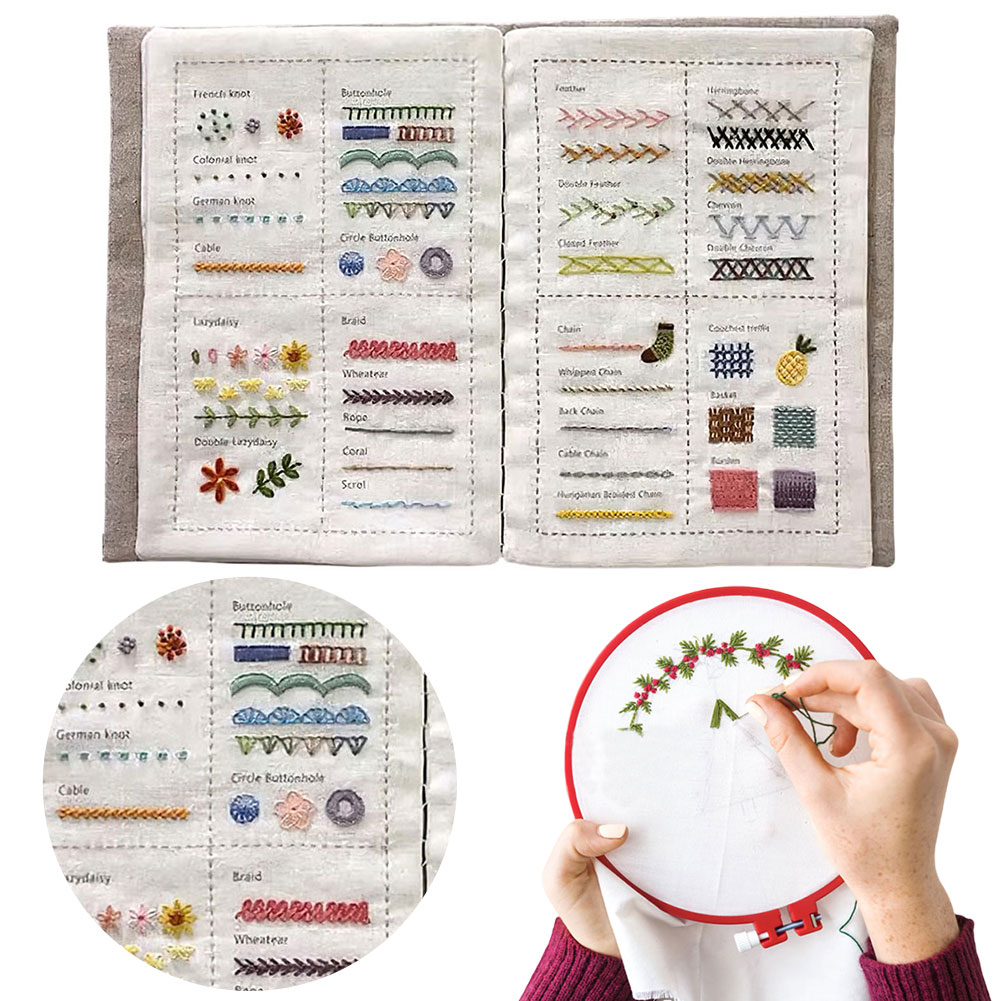 DIY Dikiş Kitabı Dikiş ve Nakı - Embroidery Guide Book incelemesi ve fiyatı