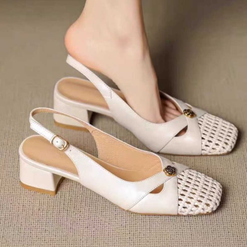 Kadın Fransız tarzı kapalı bur - Embroidery Flat Shoes incelemesi ve fiyatı