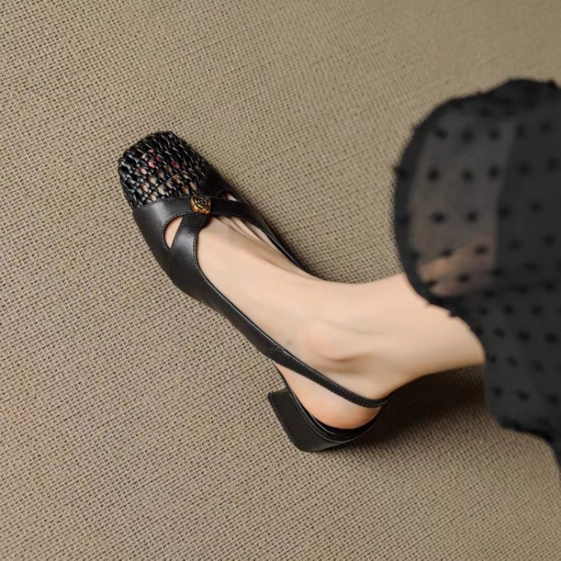 Kadın Fransız tarzı kapalı bur - Embroidery Flat Shoes incelemesi ve fiyatı