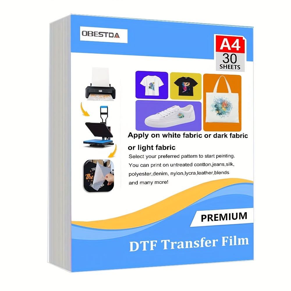 A4 30 Adet DTF Transfer Filmi  - Transfer Paper Carbon incelemesi ve fiyatı