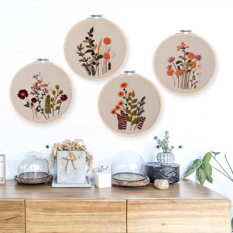 3D Çiçek Bitki Deseni, Yeni Ba - Embroidery Lovers incelemesi ve fiyatı