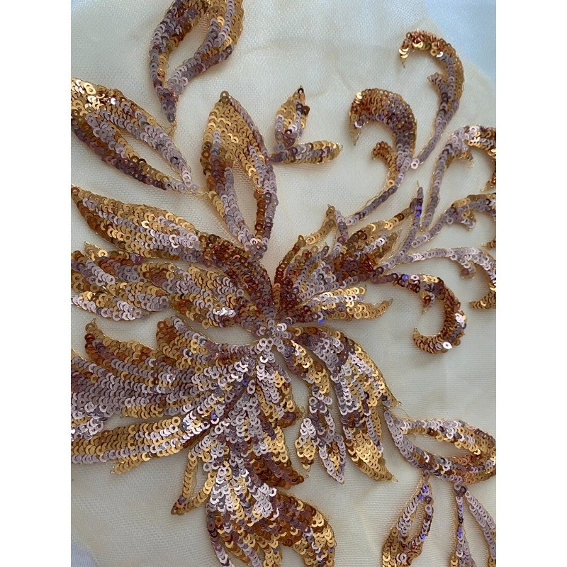 Dantel Nakış Örgü Payet Çiçek  - Embroidery Gold incelemesi ve fiyatı