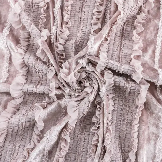 Yeni kadife esnek kumaş, 3D fı - Embroidery Design 3D incelemesi ve fiyatı