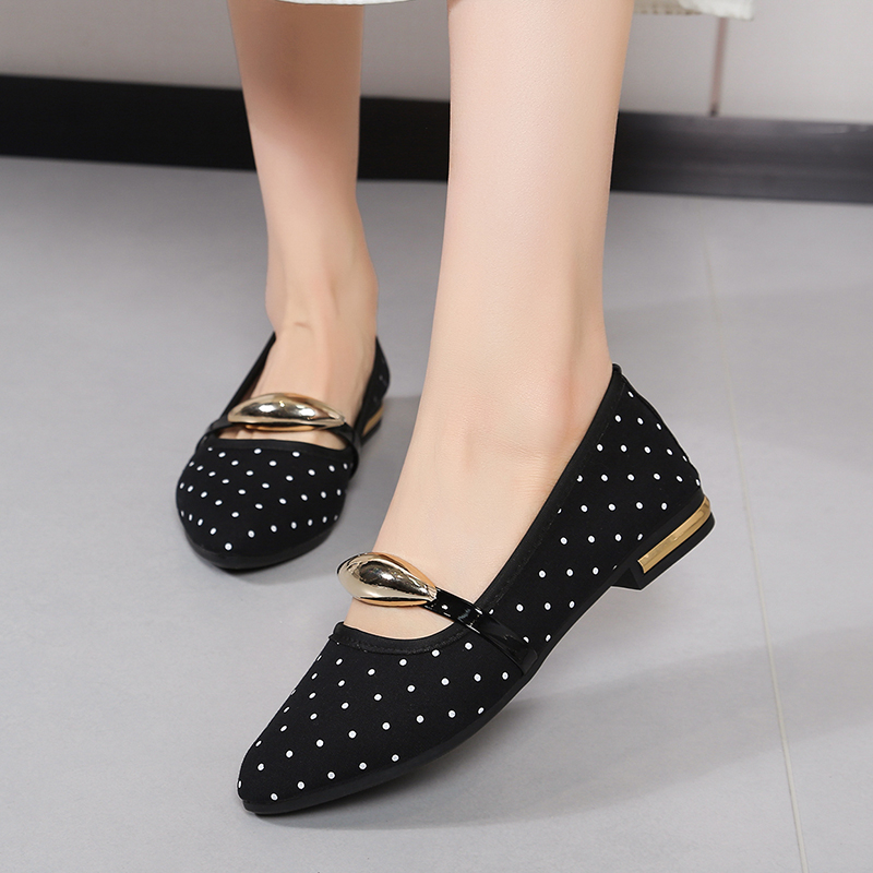 İlkbahar ve Sonbahar Zarif Siv - Embroidery Flat Shoes incelemesi ve fiyatı