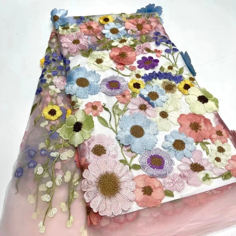 3D Aplike Nakış Çiçek Kumaş Ge - Embroidery Design 3D incelemesi ve fiyatı