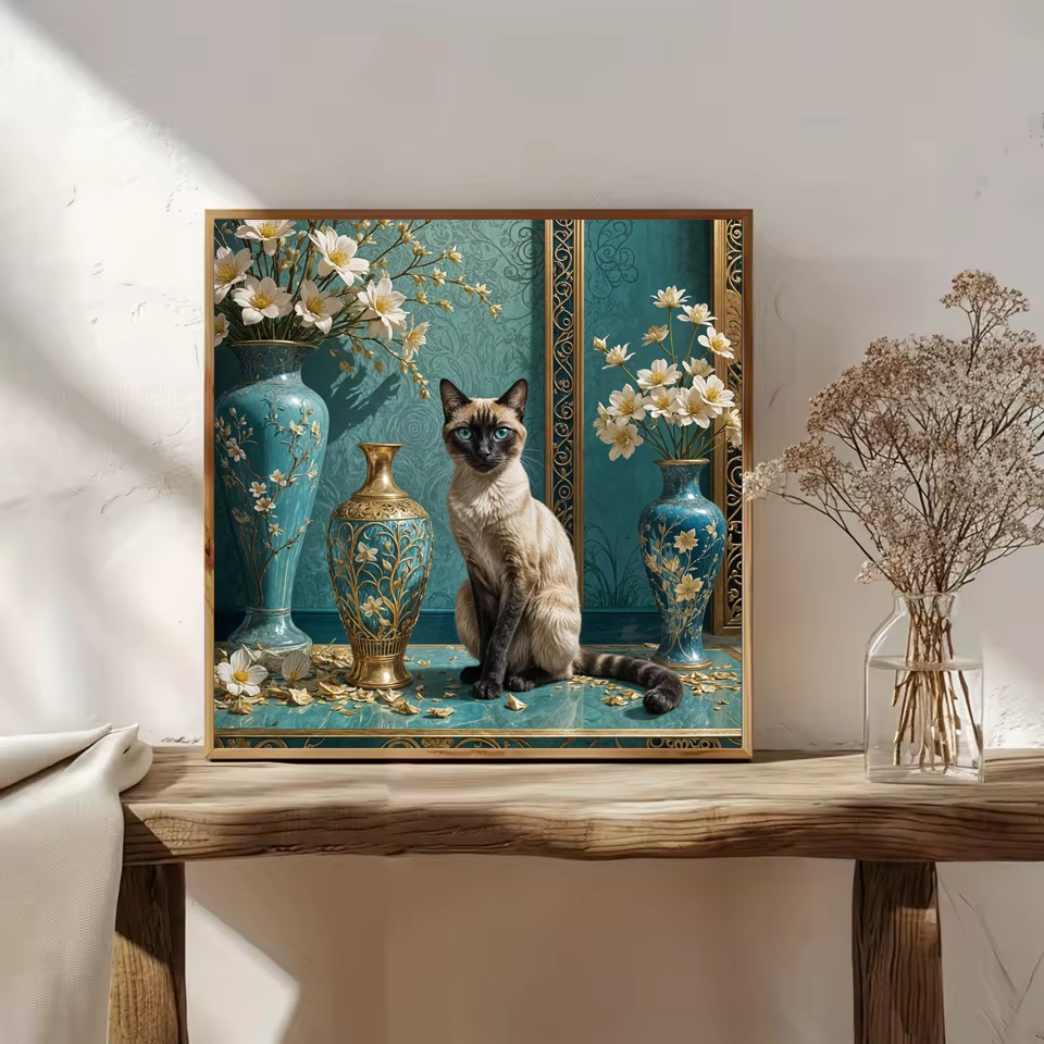 Elmas Mozaik Sanatı Kedi Hayva - Embroidery Daisy incelemesi ve fiyatı