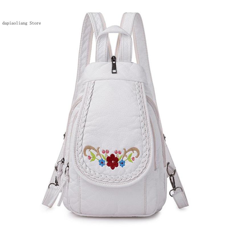 Kadın küçük göğüs çanta moda o - Embroidery Daisy incelemesi ve fiyatı