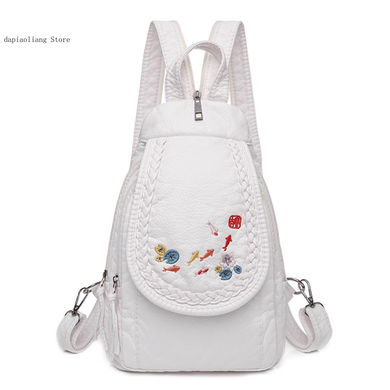 Kadın küçük göğüs çanta moda o - Embroidery Daisy incelemesi ve fiyatı