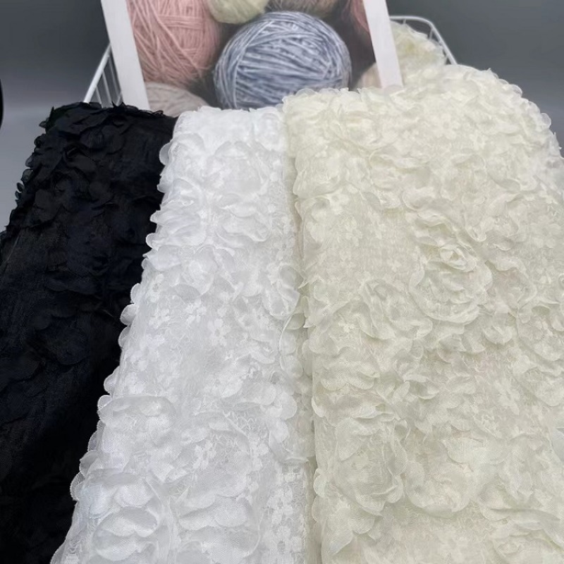 3D Çiçekler Nakışlı Tül Dantel - Embroidery Design 3D incelemesi ve fiyatı