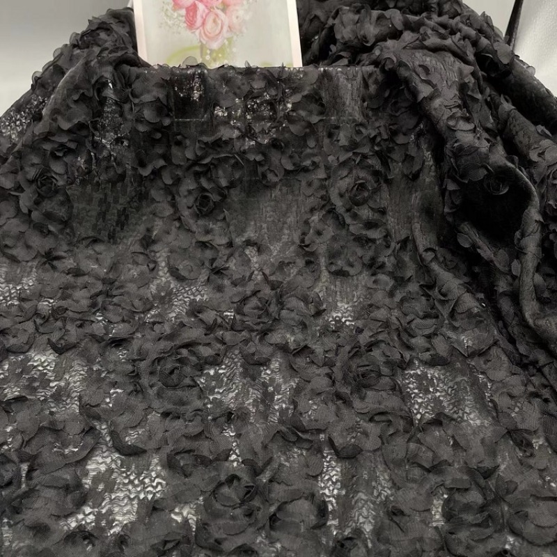 3D Çiçekler Nakışlı Tül Dantel - Embroidery Design 3D incelemesi ve fiyatı