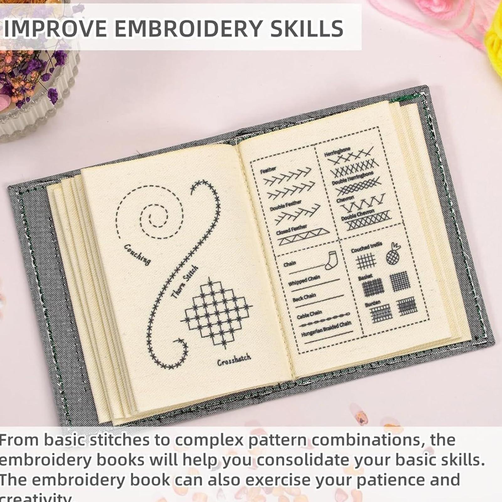 DIY Nakış Dikişleri Kitabı Yen - Embroidery Guide Book incelemesi ve fiyatı