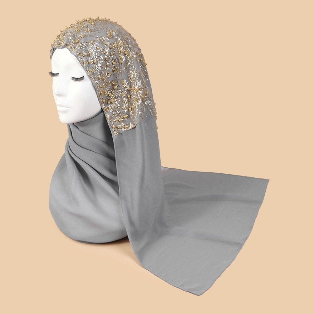 Moda İpek İnci Şifon Başörtüsü - Embroidery Gold incelemesi ve fiyatı