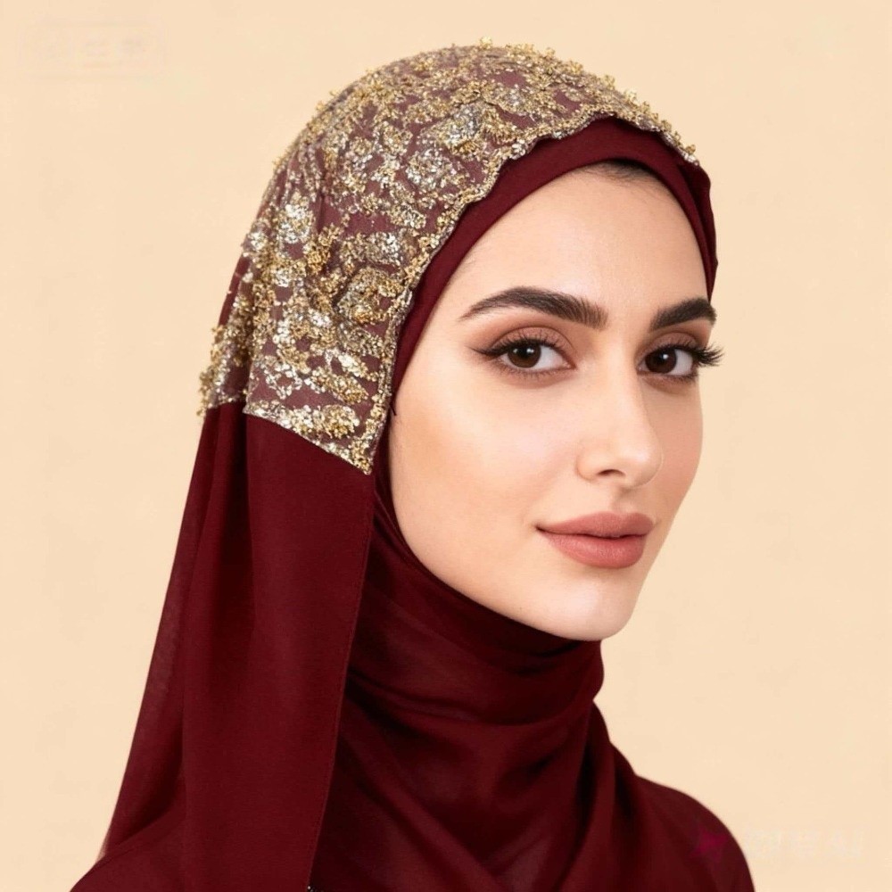 Moda İpek İnci Şifon Başörtüsü - Embroidery Gold incelemesi ve fiyatı